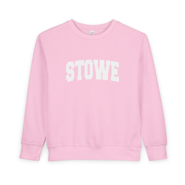 Stowe, Vermont Sweatshirt - Stowe Toddler Crewneck Sweatshirt