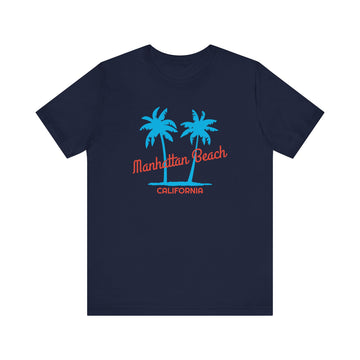 Buy navy Manhattan Beach, California T-Shirt - Unisex Manhattan Beach Shirt