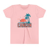 Cancun, Mexico Youth Shirt - Retro Palm Tree Cancun Kid's T-Shirt