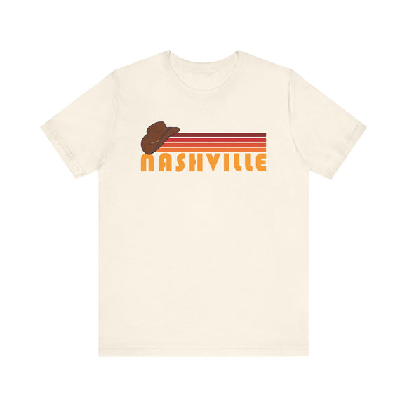 Nashville, Tennessee T-Shirt Retro Hat - Adult Unisex Nashville T Shirt