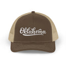 Oklahoma Snapback Trucker Cap - Embroidered Oklahoma Hat-3