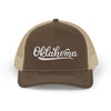 Oklahoma Snapback Trucker Cap - Embroidered Oklahoma Hat