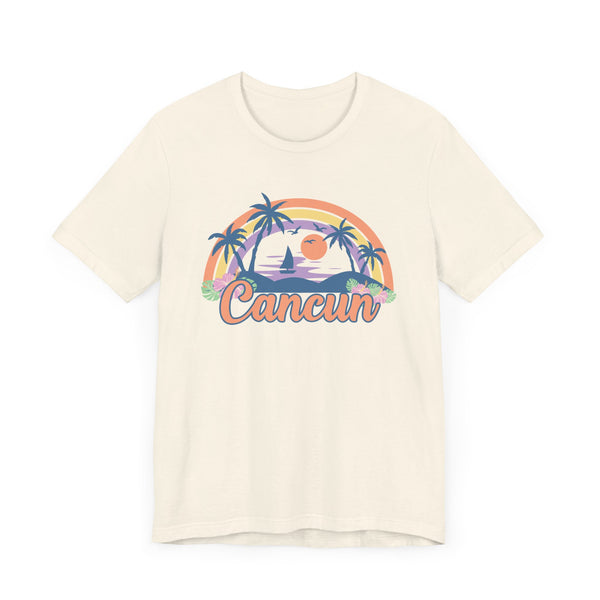 Cancun, Mexico T-Shirt - Retro Beach Unisex Cancun Shirt