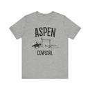 Aspen, Colorado Cowgirl Graphic Tee-5