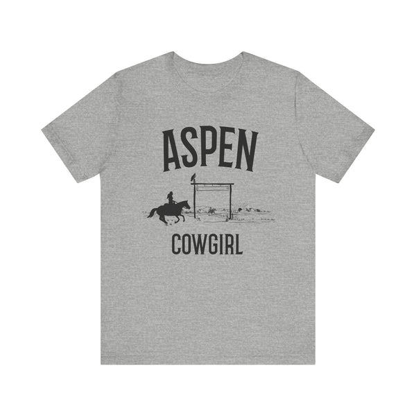 Aspen, Colorado Cowgirl Graphic Tee
