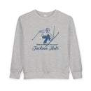 Jackson Hole, Wyoming Toddler Sweatshirt - Vintage Ski Jackson Hole Toddler Crewneck Sweatshirt-2