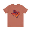 Texas T-Shirt Retro - Adult Unisex Texas T Shirt