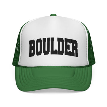 Buy green Boulder, Colorado Collegiate Style Trucker Hat