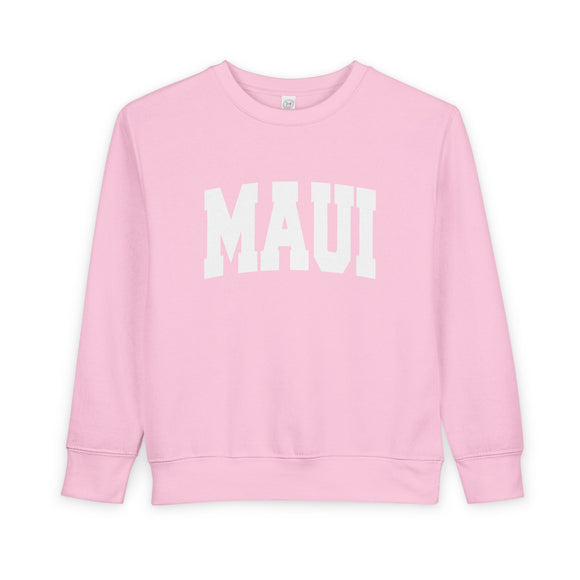 Maui, Hawaii Sweatshirt - Maui Toddler Crewneck Sweatshirt