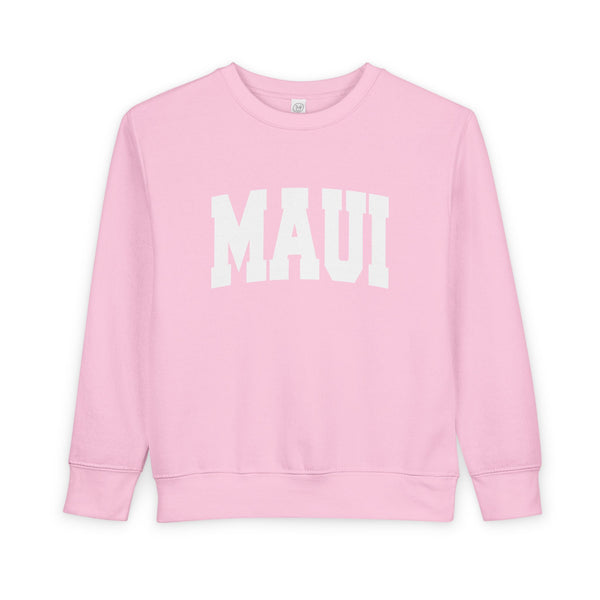 Maui, Hawaii Sweatshirt - Maui Toddler Crewneck Sweatshirt