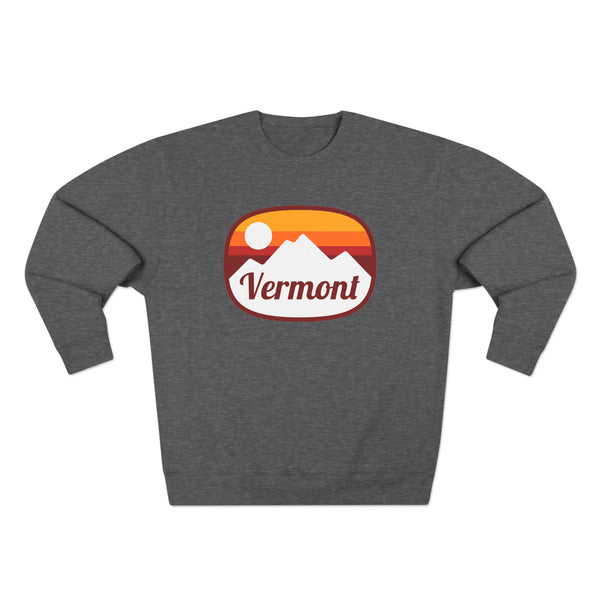 Premium Vermont Sweatshirt - Retro Unisex Sweatshirt