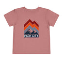 Park City, Utah Toddler T-Shirt - Retro Palm Tree Toddler Park City Shirt-1