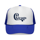 Chicago, Illinois Retro Style Trucker Hat-3