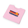 Vermont Toddler Sweatshirt - Retro Sun Vermont Toddler Crewneck Sweatshirt