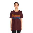 Denver, Colorado Shirt - Mountain Sunset Unisex Denver T-Shirt-67