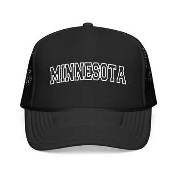 Minnesota Trucker Hat — Vintage College Foam Mesh Cap - 0