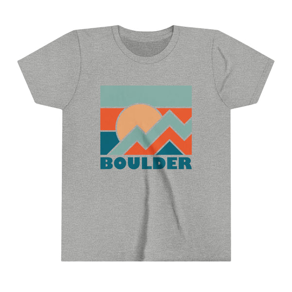 Boulder, Colorado Youth T-Shirt - Kids Boulder Shirt