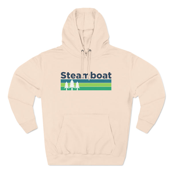 Premium Steamboat Springs, Colorado Hoodie - Retro Unisex Steamboat Springs Sweatshirt