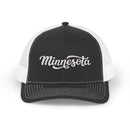 Minnesota Snapback Trucker Cap - Embroidered Minnesota Hat-2