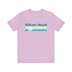 Buy lilac Hilton Head, South Carolina T Shirt - Sailboat Graphic Tee