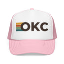 Oklahoma City, Oklahoma Trucker Hat - OKC Abbr retro cap-4
