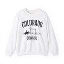 Colorado Sweatshirt - Mountain Cowgirl Graphic Crewneck-1