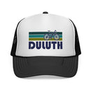 Duluth, Minnesota Retro Bike Trucker Hat - Vintage Style Duluth Cap-1