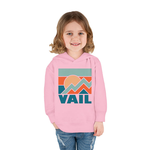 Vail, Colorado Toddler Hoodie - Unisex Vail Toddler Sweatshirt