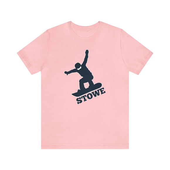Stowe, Vermont T-Shirt - Snowboard Unisex Stowe Shirt