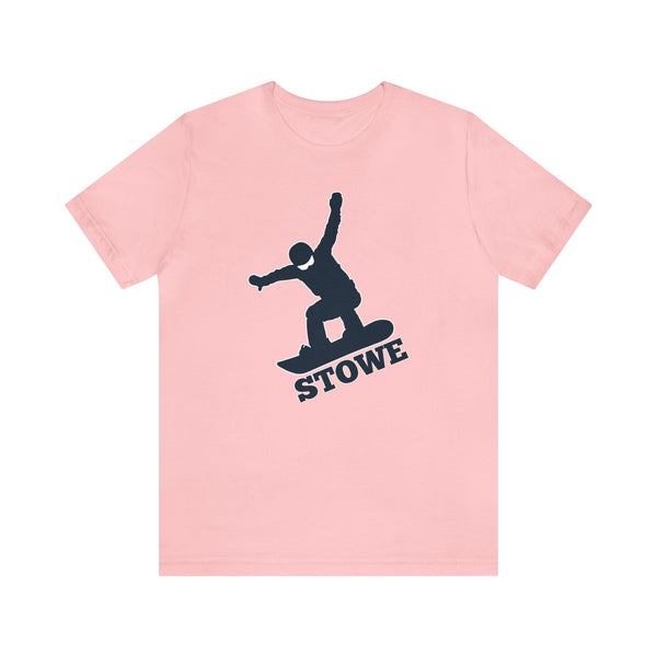 Stowe, Vermont T-Shirt - Snowboard Unisex Stowe Shirt