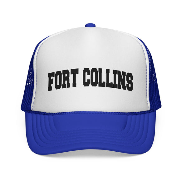 Fort Collins, Colorado Collegiate Style Trucker Hat