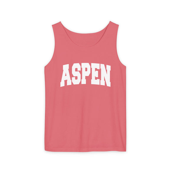 Aspen, Colorado Tank Top Unisex | Comfort Colors - 100% Cotton