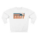 Premium Banff, Canada Retro Mountain Graphic Sweatshirt-3