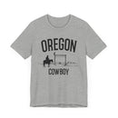 Oregon Cowboy T Shirt - Oregon Graphic Tee-20