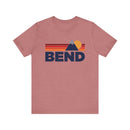Retro Bend, Oregon T-shirt, Mountain Tee, Vintage Bend Unisex Jersey Shirt, Outdoor Hiking Apparel-2