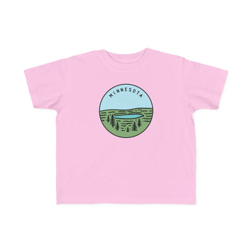 Buy pink Minnesota Toddler T-Shirt - Unisex Toddler Minnesota Shirt