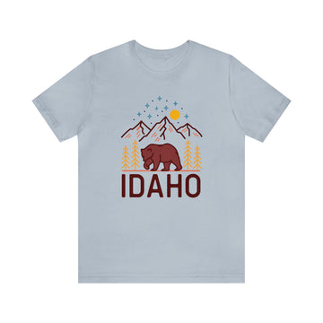 Buy light-blue Idaho T-Shirt - Retro Unisex Idaho Shirt