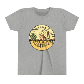 Iowa Youth T-Shirt - Unisex Kids Iowa Shirt