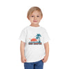 East Hampton, New York Toddler T-Shirt - Retro Palm Tree Toddler East Hampton Shirt