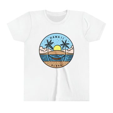 Buy white Hawaii Youth T-Shirt - Unisex Kids Hawaii Shirt