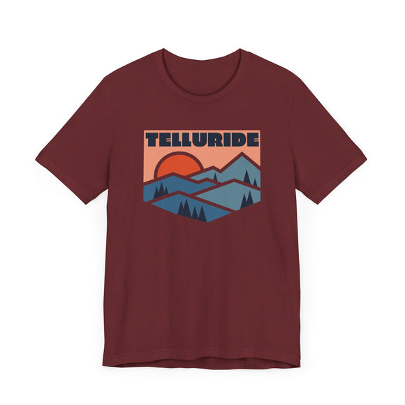 Telluride, Colorado T Shirt - Retro Graphic Tee