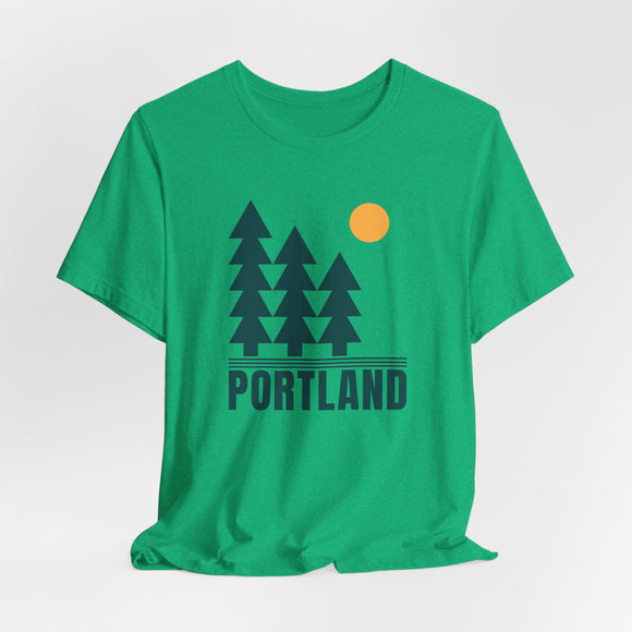 Portland, Oregon T Shirt - Trees Tee