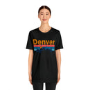 Denver, Colorado Shirt - Mountain Sunset Unisex Denver T-Shirt-23
