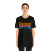 Denver, Colorado Shirt - Mountain Sunset Unisex Denver T-Shirt