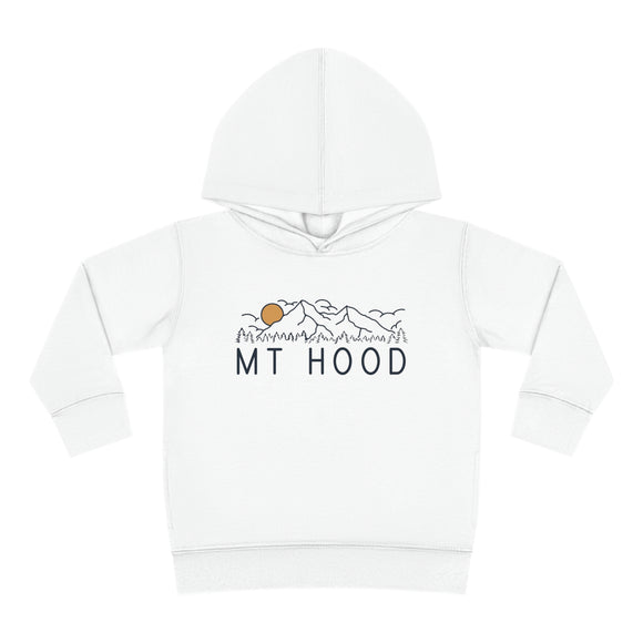 Mt Hood, Oregon Toddler Hoodie - Unisex Mt Hood Toddler Sweatshirt
