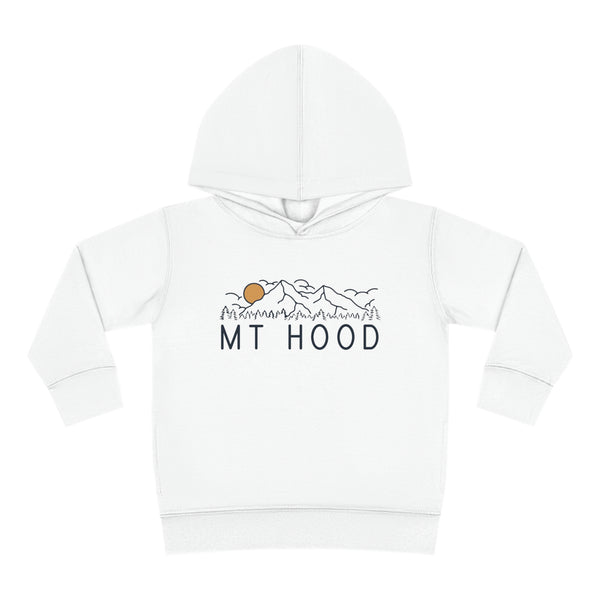 Mt Hood, Oregon Toddler Hoodie - Unisex Mt Hood Toddler Sweatshirt