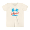 California Youth Shirt - Retro Palm Tree California Kid's T-Shirt