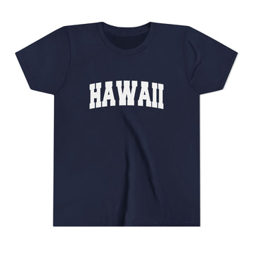 Buy navy Hawaii Youth Graphic Tee - Kids T Shirt