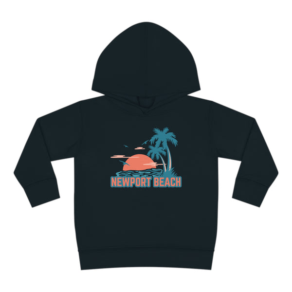 Newport Beach, California Toddler Hoodie - Unisex Newport Beach Toddler Sweatshirt