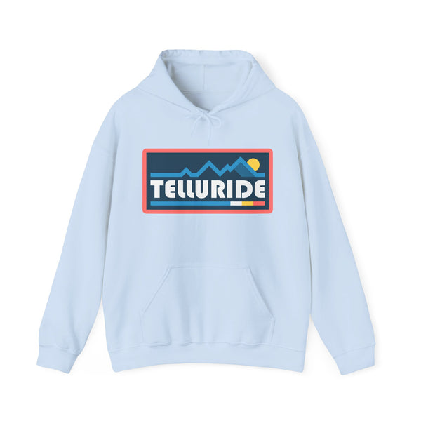 Telluride, Colorado Hoodie - Unisex Sun Telluride Hoodie Graphic Sweatshirt